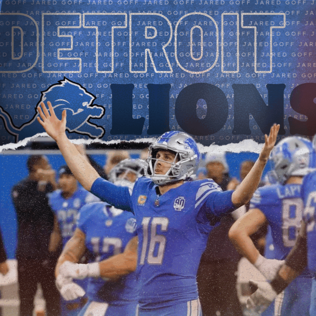 Jarod Goff Detroit Lions Design